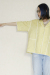 OKIRAKU　（オキラク）pico lace linen shirt　BE20305