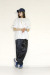 gru.rond　(グルロン)  　LETTER BIG T　G51CS11WHITE