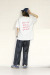 gru.rond　(グルロン)  　LETTER BIG T　G51CS11WHITE
