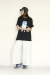 25SSROCKOFF-Blur　Milky Tシャツ