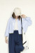 KHA:KI（カーキ） REMAKE WORK SHIRT　MIL25SBL3148