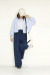 KHA:KI（カーキ） REMAKE WORK SHIRT　MIL25SBL3148