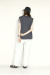 TRANOI. 　TORA キーネックVEST　240J202charcoal