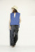TRANOI. 　TORA キーネックVEST　240J202blue