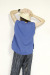 TRANOI. 　TORA キーネックVEST　240J202blue