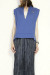 TRANOI. 　TORA キーネックVEST　240J202blue