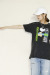 25SSROCKOFF-woodstock　Poster Uni Snow Wash T-shirt