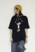 STOF（ストフ）  PIZZA OF LIFE TEE 　SF25AW-21Bblack