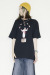 STOF（ストフ）  PIZZA OF LIFE TEE 　SF25AW-21Bblack