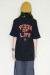 STOF（ストフ）  PIZZA OF LIFE TEE 　SF25AW-21Bblack