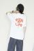 STOF（ストフ）  PIZZA OF LIFE TEE 　SF25AW-21Bwhite