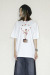 STOF（ストフ）  PIZZA OF LIFE TEE 　SF25AW-21Bwhite