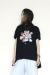 bedsidedrama  CHAOS HEAD Flare T-Shirt   　BSD25AW-21Bblack