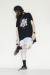bedsidedrama  CHAOS HEAD Flare T-Shirt   　BSD25AW-21Bblack