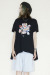 bedsidedrama  CHAOS HEAD Flare T-Shirt   　BSD25AW-21Bblack