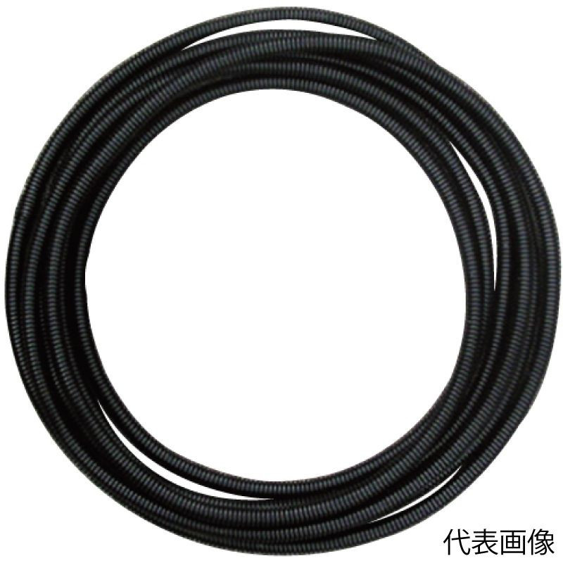 スリット入り コルゲートチューブ　５ｍｍ×５ｍ ビニールテープ付 /4013-A-88