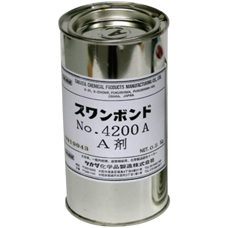 タカダ化学 スワンボンド ５分硬化型 (中粘度　A剤) / 4200A