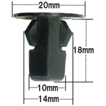 プッシュリベット,内張りクリップ,トヨタ,90189-06013,CT-233