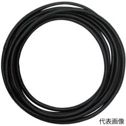 スリット入り コルゲートチューブ　５ｍｍ×５ｍ ビニールテープ付 /4013-A-88