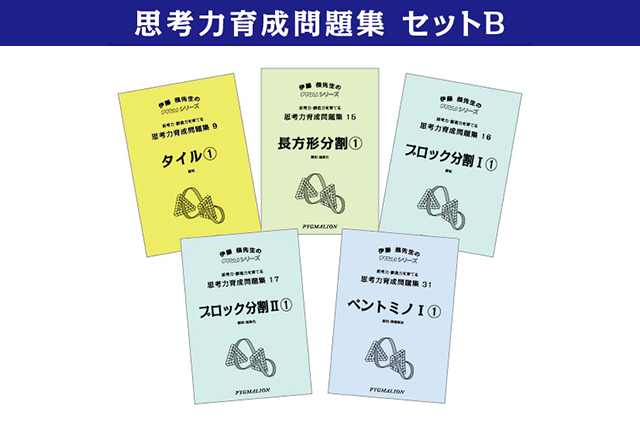 思考力パズル/思考力育成問題集セットB