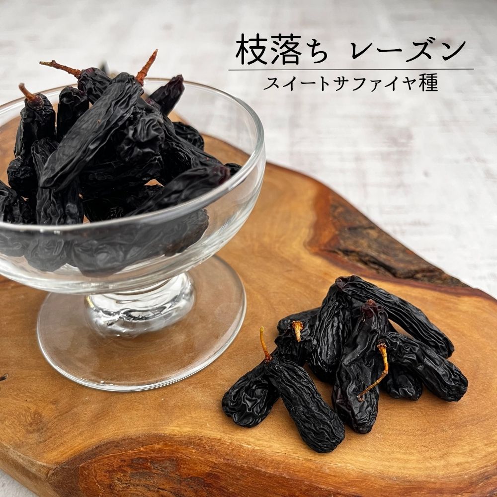 枝落ち レーズン