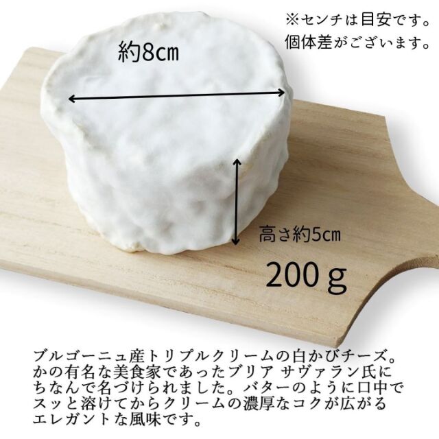 ブリアサバランアフィネ 【チーズ専門店 キャトルフォイユ】
