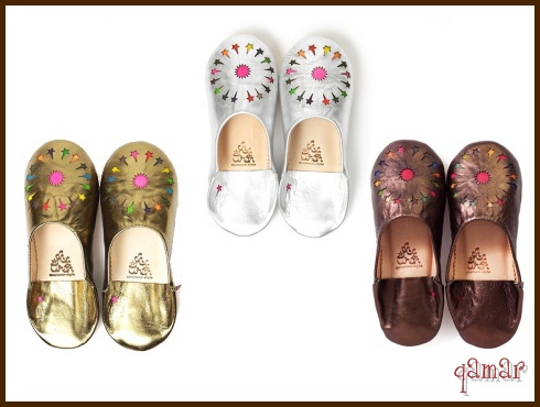 メタリックバブーシュ