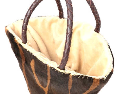 ハラコマルシェバッグ ボーダー