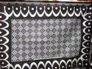 ［タンザニア雑貨］［布］【カンガ】東アフリカの人々が生活の中で使うポピュラーな布