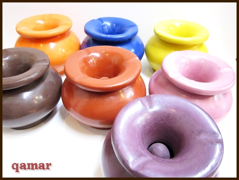 モロッコ　セラミックアシュトレイ シンプル