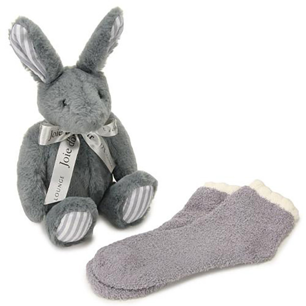 ソックス入りストライプバニー