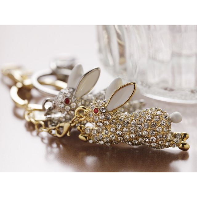 クリスタルキーホルダー