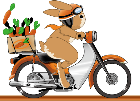 うさぎの宅急便