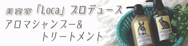美容室Locaのシャンプー＆トリートメント