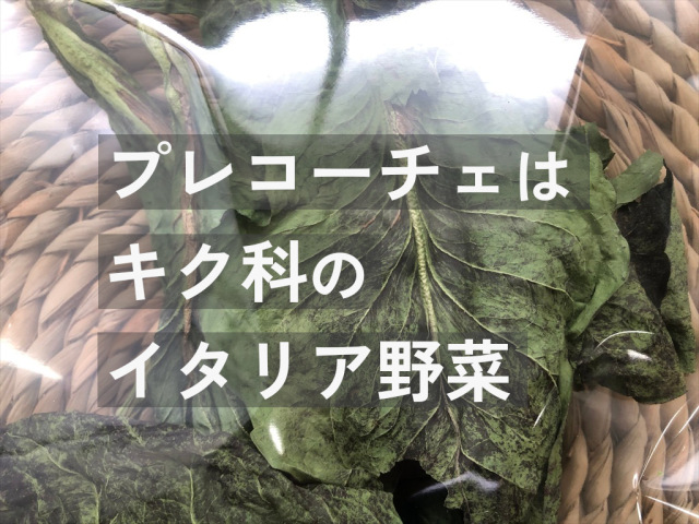 乾燥プレコーチェ