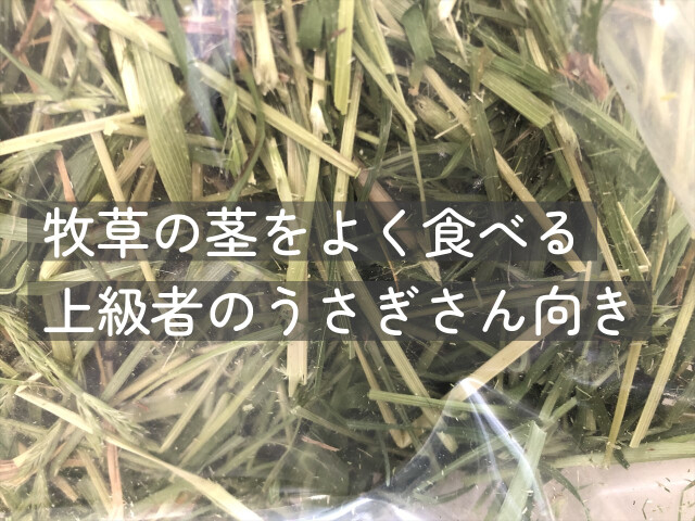 うさぎ畑 乾燥イタリアンライグラス