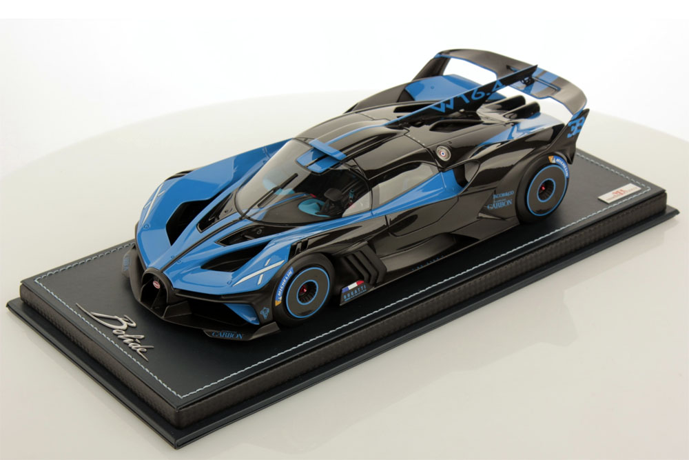MR collection BUG014 1/18 Bugatti Bolide Launch Livery ミニカー