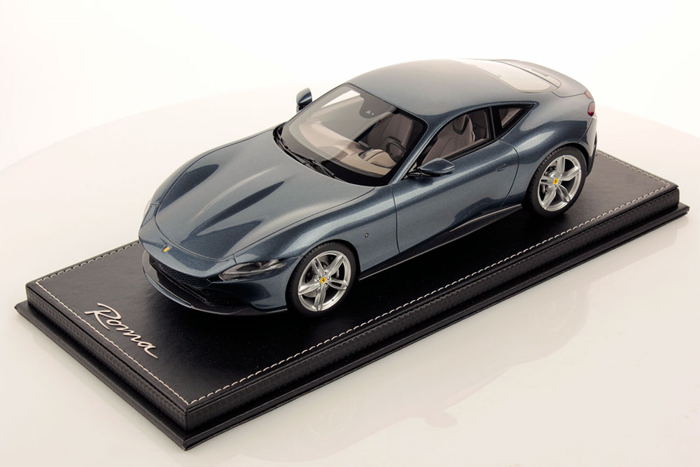 MR collection FE031A 1/18 Ferrari Roma Blue Roma