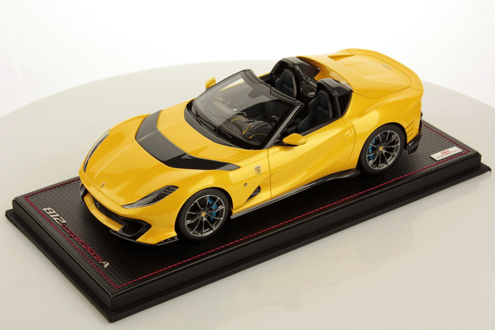 MR collection FE034A 1/18 Ferrari 812 Competizione A Giallo Tristorato