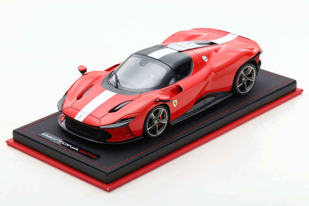 MR Collection Ferrari Daytona SP3 Rosso Scuderia 1/18. FE036E