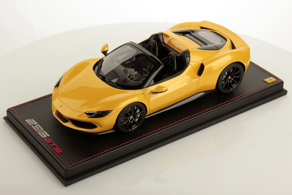 MR collection FE037SE2 1/18 Ferrari 296GTS Giallo Tristrato Limited 25pcs