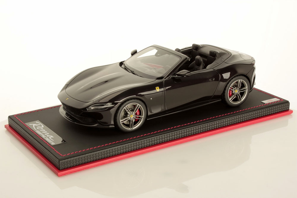 MR collection FE040B 1/18 Ferrari Roma Spider Nero Purosangue