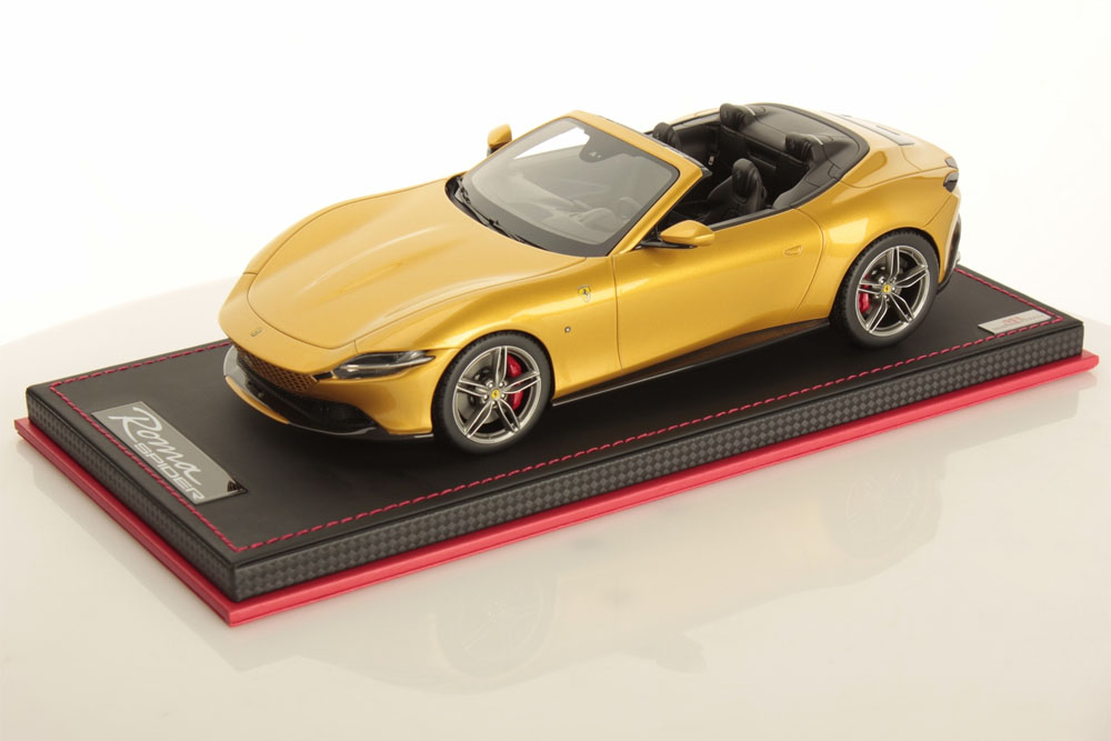 MR collection FE040E 1/18 Ferrari Roma Spider Giallo Montecarlo