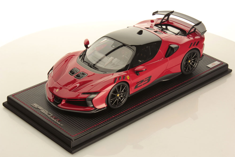 MR collection FE041B 1/18 Ferrari SF90 XX Stradale Rosso Corsa #23