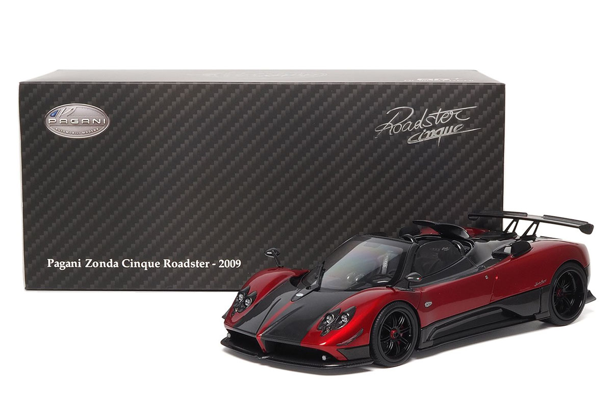 通販サイト一覧 予約商品 ** BBR - Almost Real 1/18 Pagani Zonda Cinque ポータブルプレーヤー