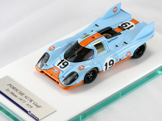 RACCOON オリジナル完成品 ポルシェ 917K Gulf LeMans 1971 n.19