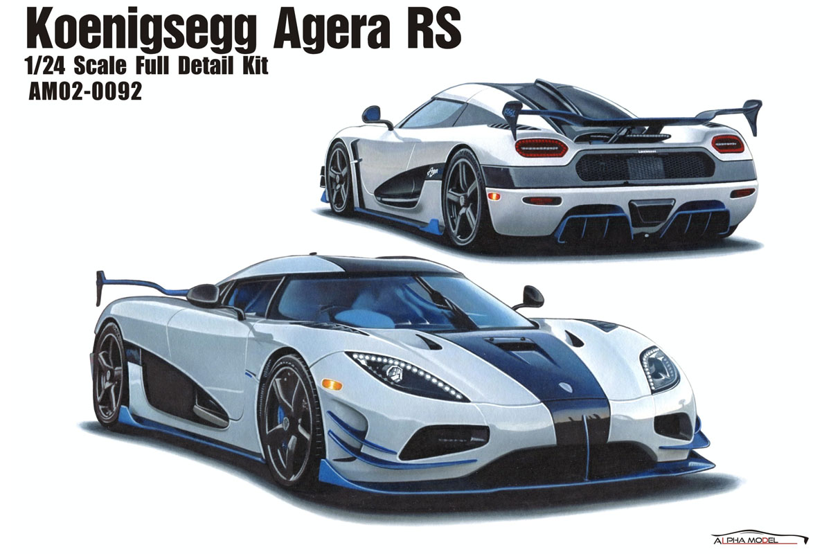 ** 予約商品 **  ALPHA Model 1/24キット AM02-0092 Koenigsegg Agera RS