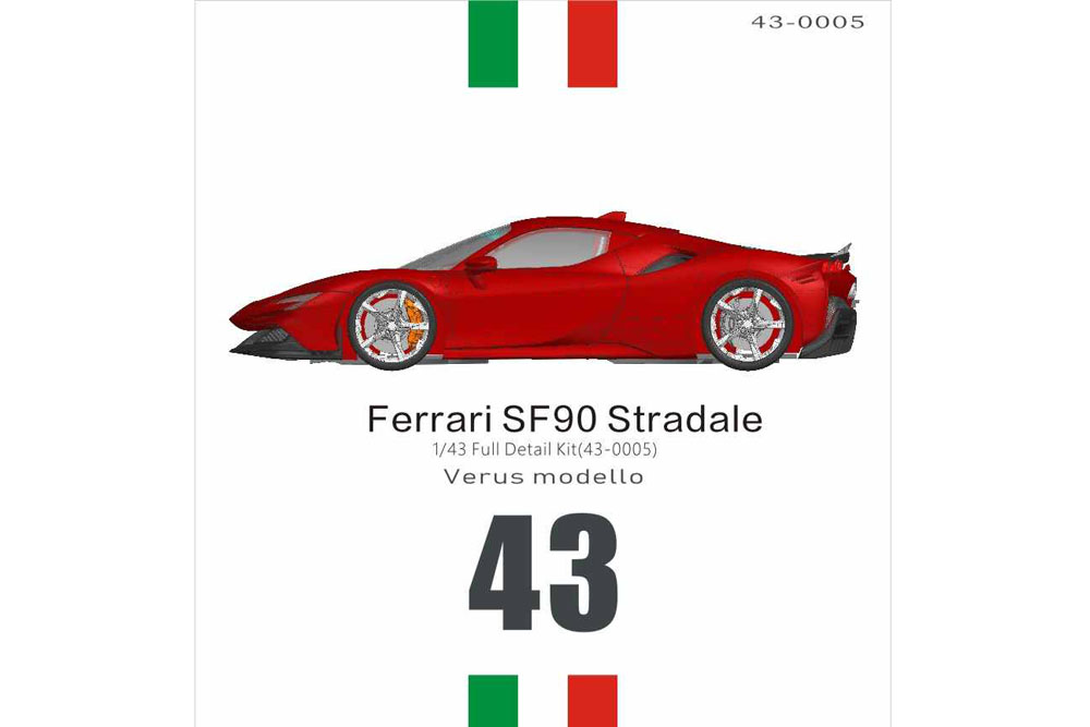 ** 予約商品 ** Alpha Model 1/43キット AM43-0005 Ferrari SF90