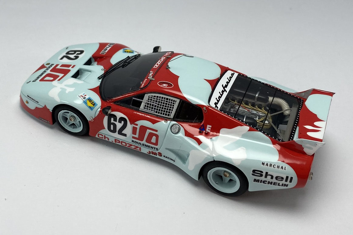 ARENA K1398 Ferrari 512 BB Team Pozzi ISO LM 24H 1979 No.62