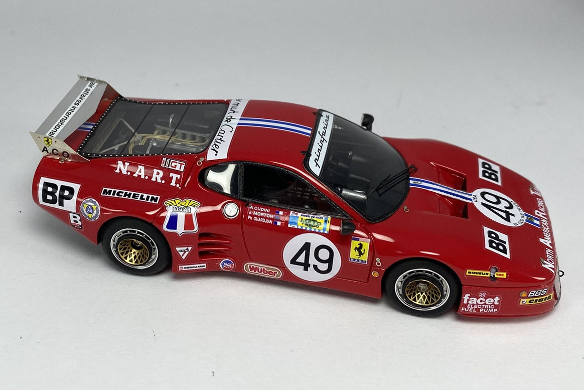 ARENA K1407 Ferrari 512 BB Team NART LM 24H 1981 No.49